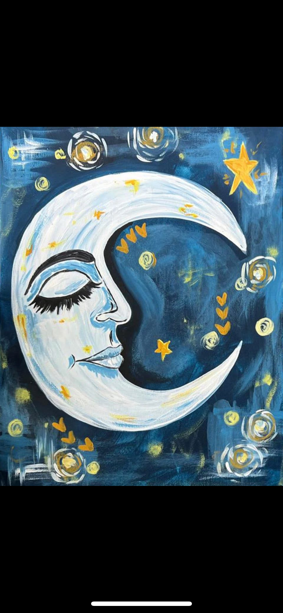 Moon/Crow Painting Class  $30.00